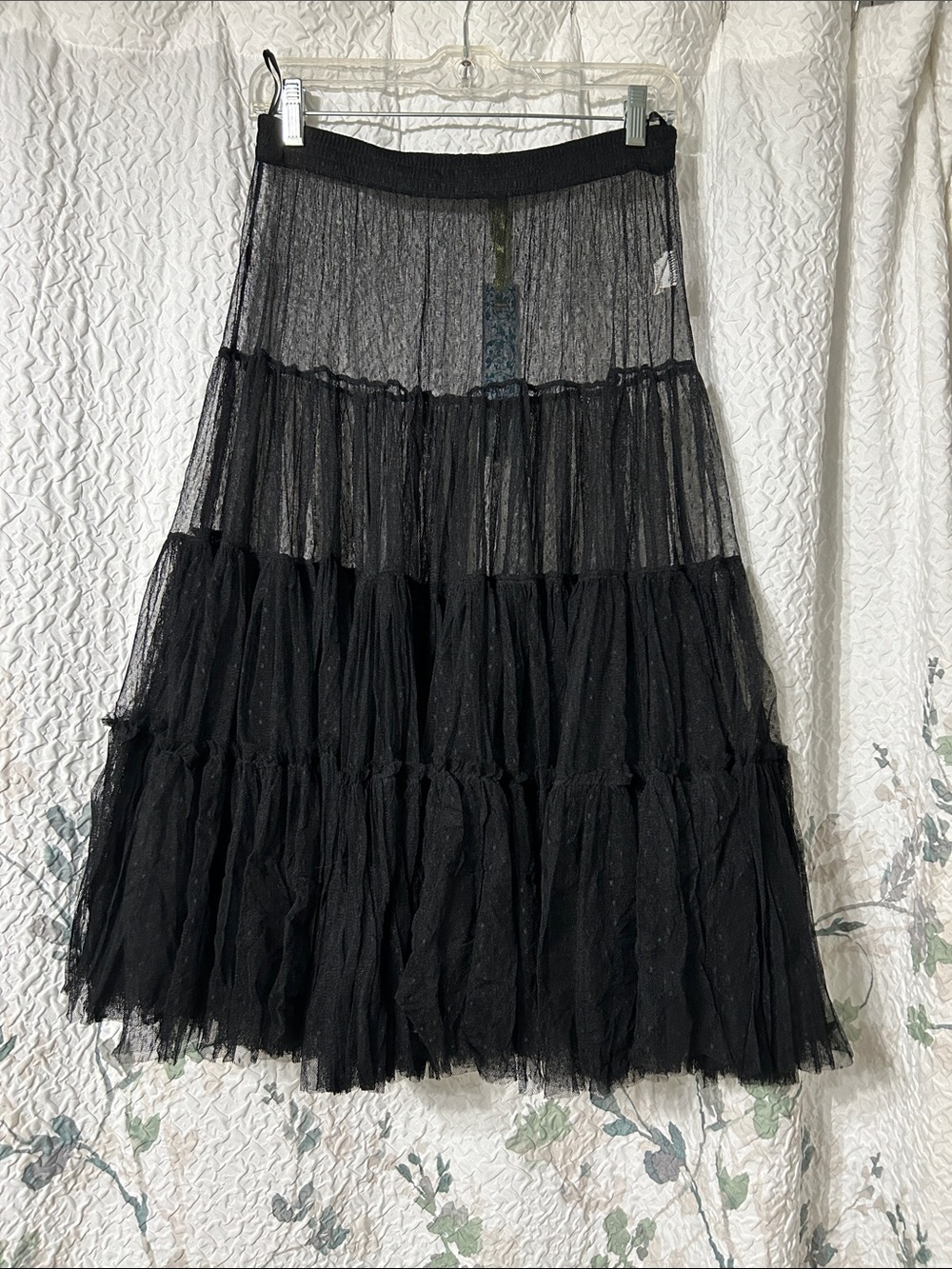 Elegant Black Maxi Skirt